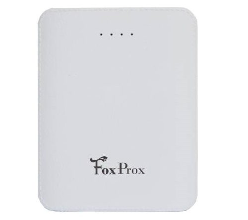 FoxProx 10400 mAh Power Bank (FXXR404, FoxProxFX-XR404) (White, Lithium-ion)