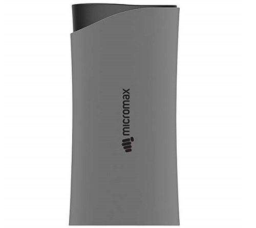 Micromax MXAPB0520 5200mAH Power Bank (Grey-Black)