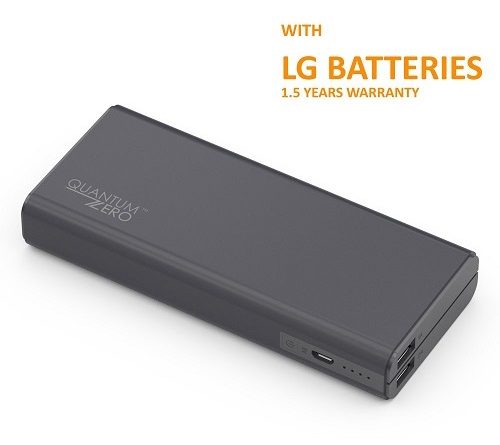 QuantumZERO Standby Power Bank [LG Batteries] (16750 mAh)