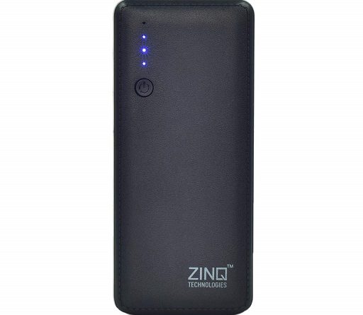 Zinq Technologies Z10KI 10000mAh Lithium Ion Power Bank (Black)