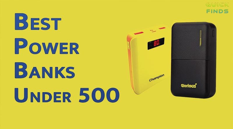 best power banks under 500 rs in India