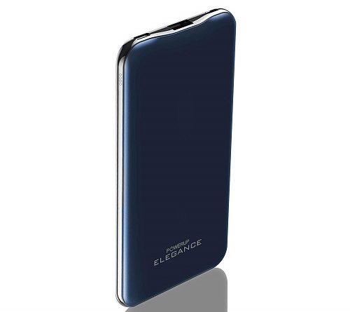 Powerup stay charged Slim 10000mAh Li-Polymer Aluminium Shell Battery Power Bank with Dual Input Micro USB and 8-Pin for Smartphones, iPhone, iPad, Samsung, Google, OnePlus and More